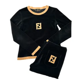 Logo Sweatshirt and Pants Set - M