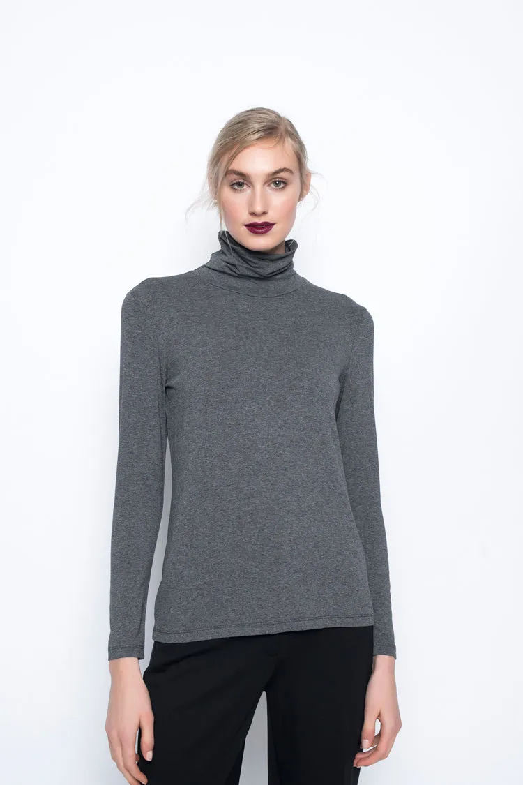 Long Sleeve Turtleneck Top