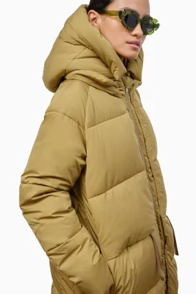 LOURDES Puffer Coat | Olive