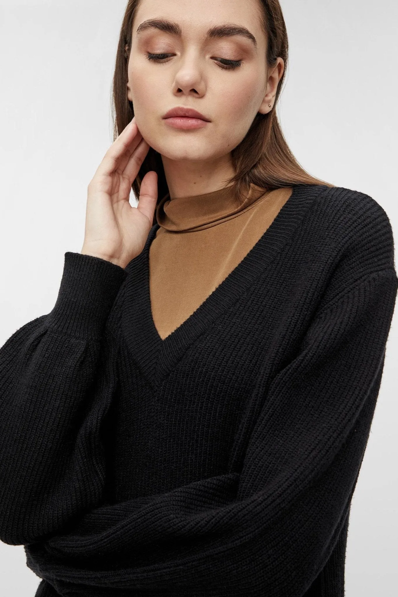 Malena Knit Dress - Black