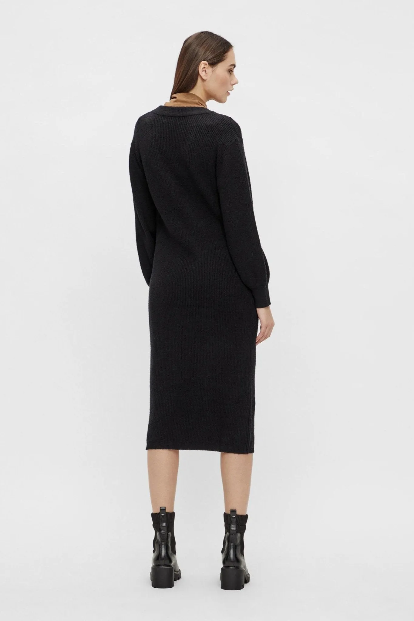 Malena Knit Dress - Black