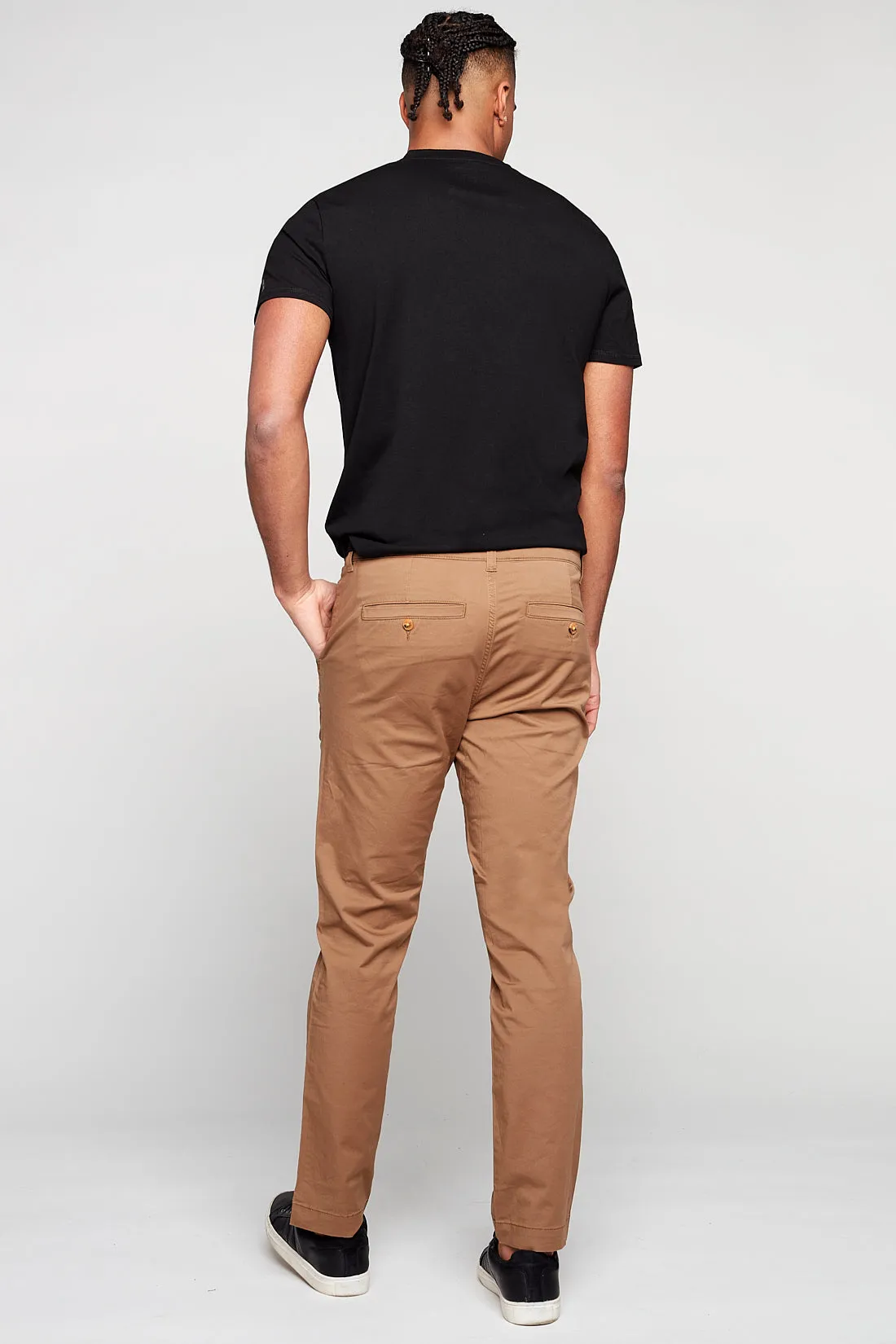 MARLEY - Slim Fit Chinos - Tobacco