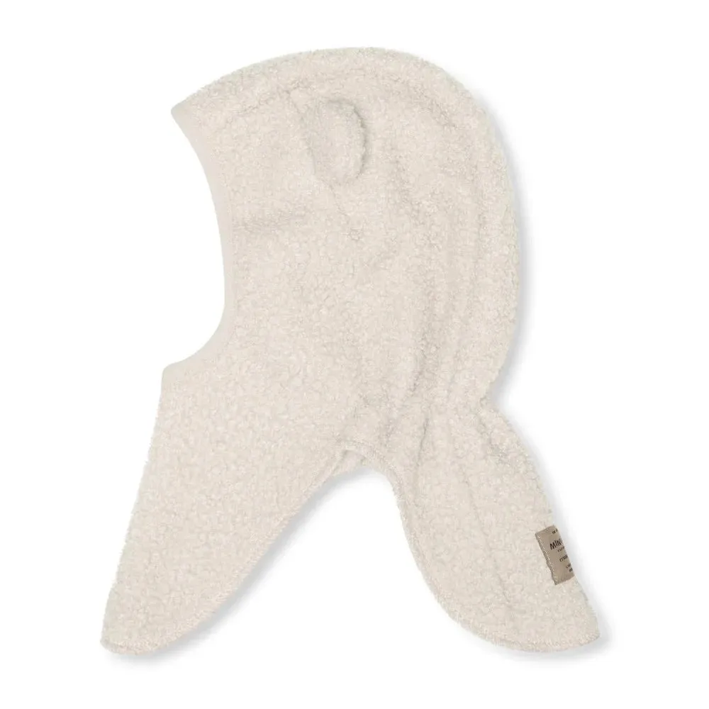 MATJEFFI Teddyfleece Elephant Hood - Angora Cream