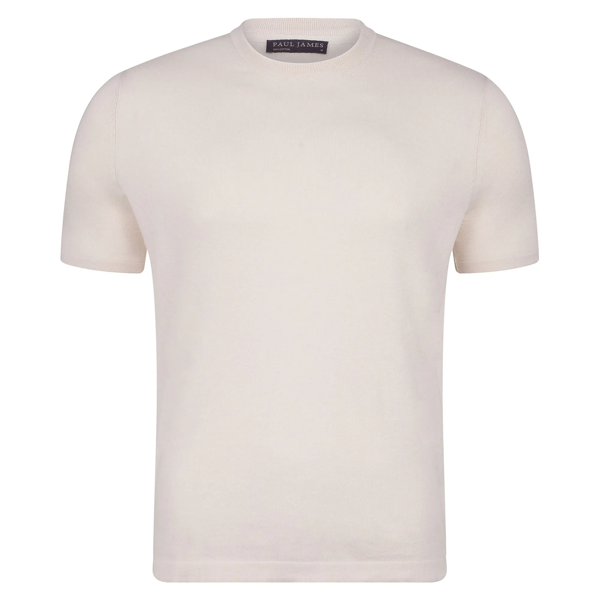 Mens Ultra Fine Cotton Knitted T-Shirt