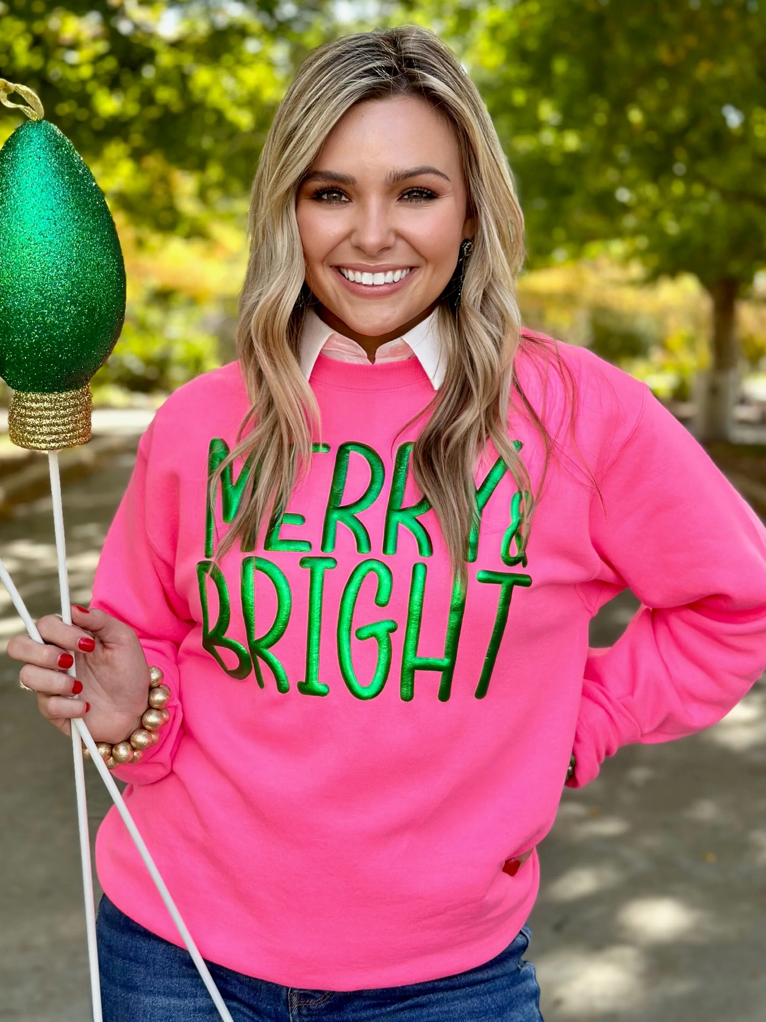 Merry & Bright Sweatshirt