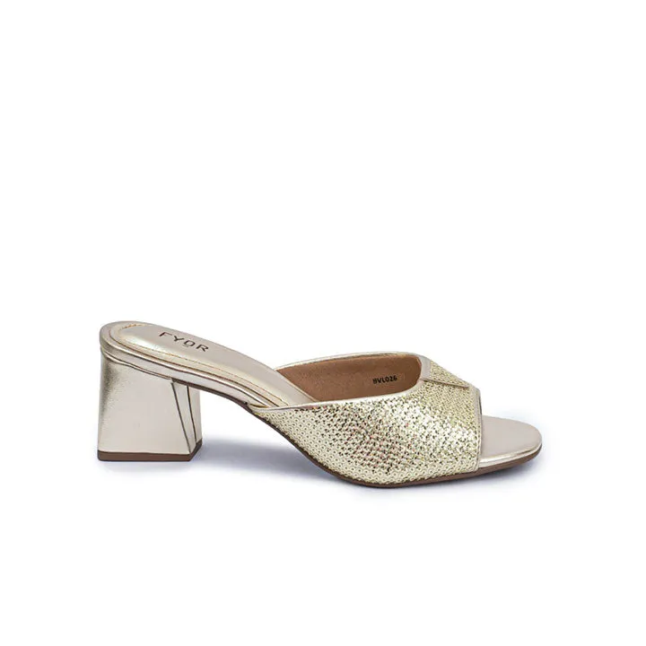 Metallic Sequins Mule Sandal BVL 026