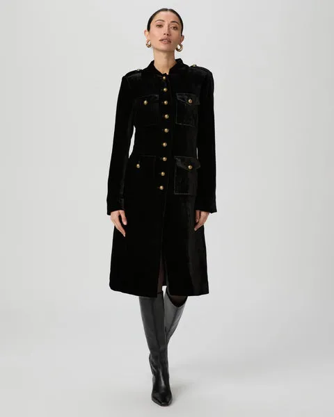 MINETTA VELVET COAT 112024