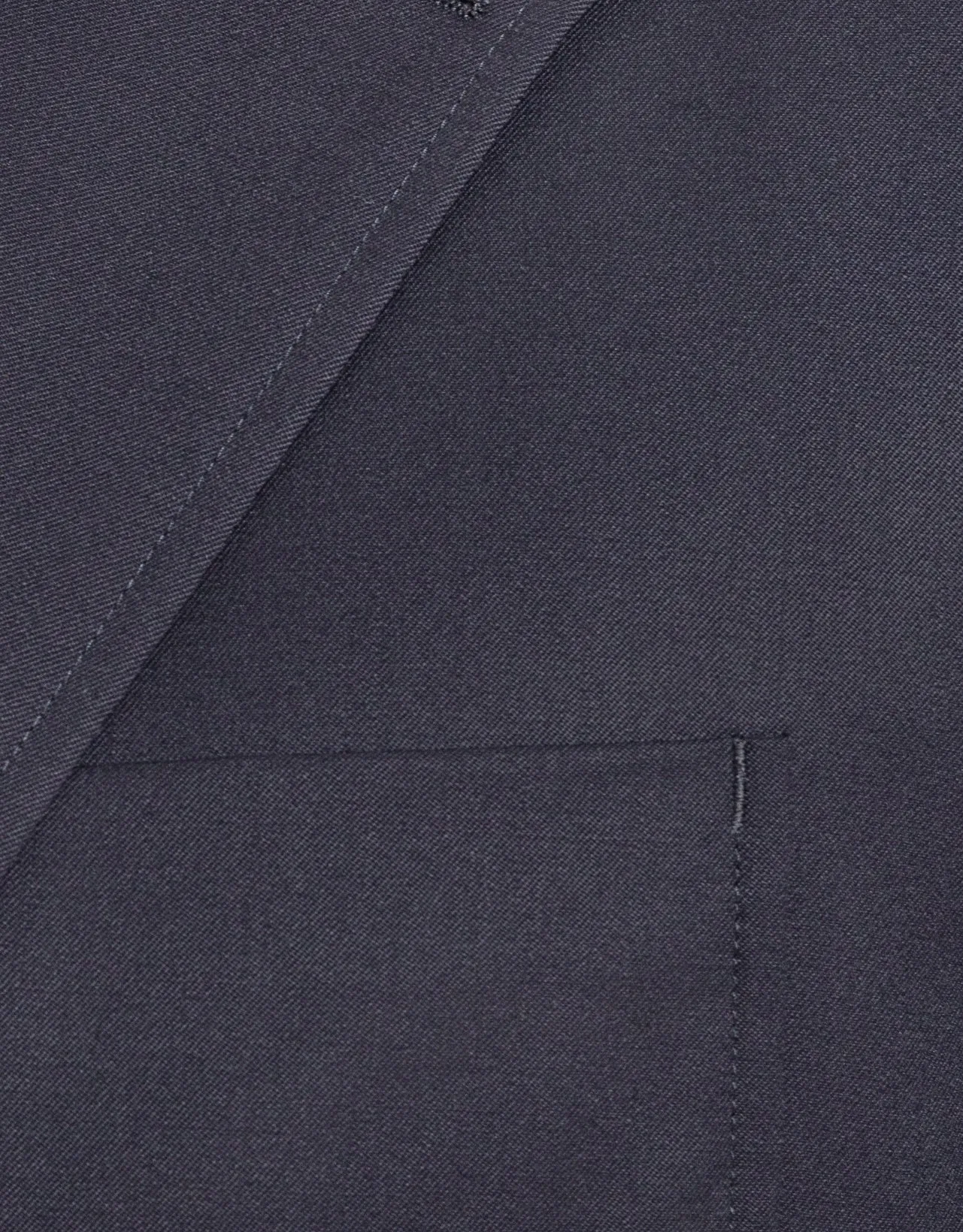 NAVY PEPPIN MERINO BLAZER - TRIM FIT