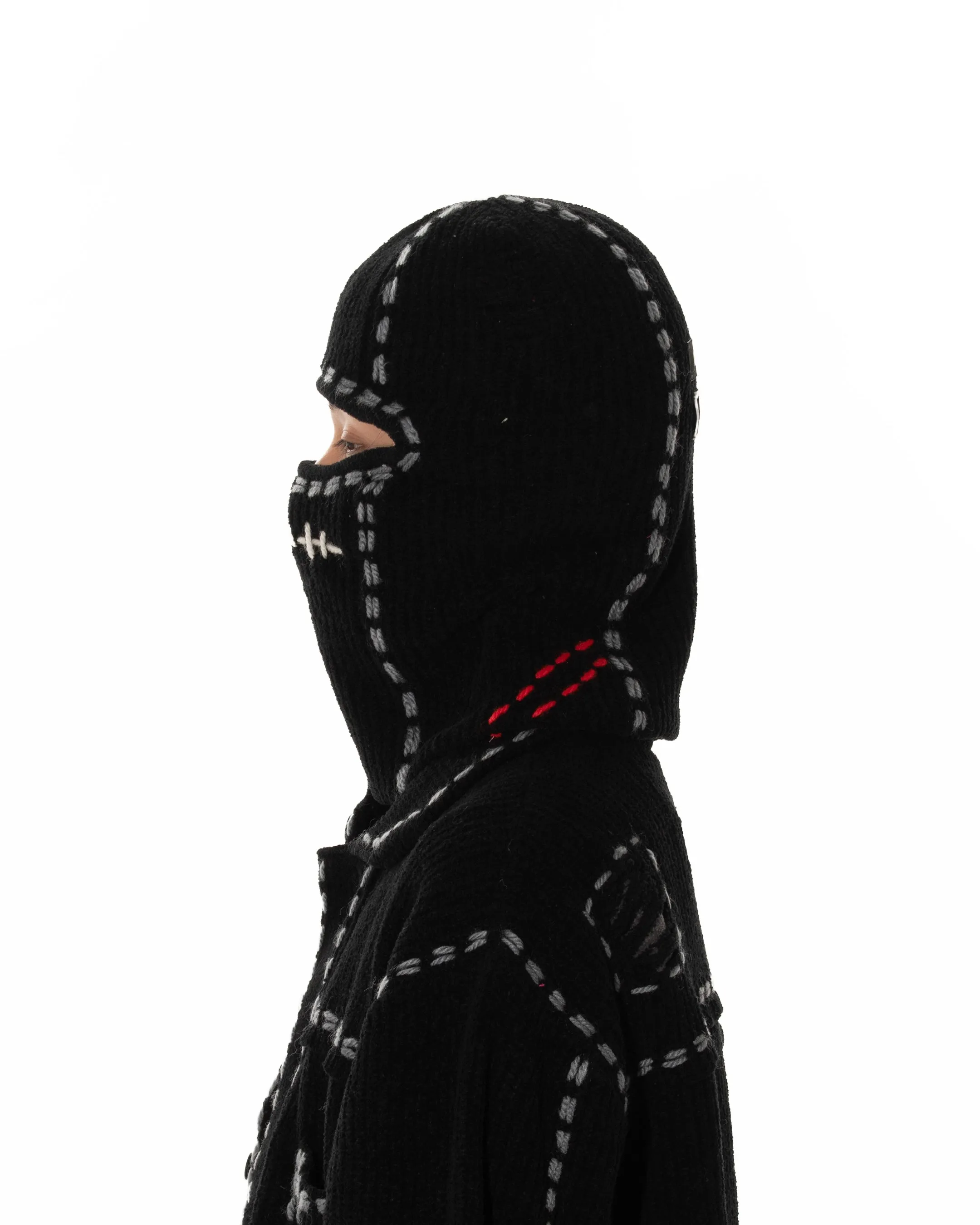 NH x PHINGERIN.  PG1 SAVAGE BALACLAVA / B:BLACK