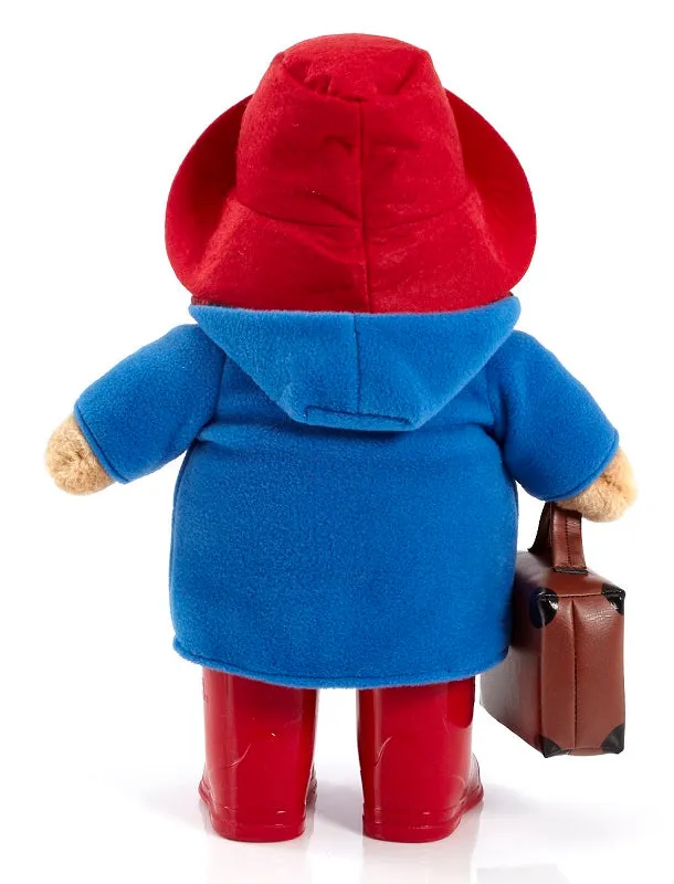 Paddington Bear with suitcase and boots by Rainbow Designs - 36cm