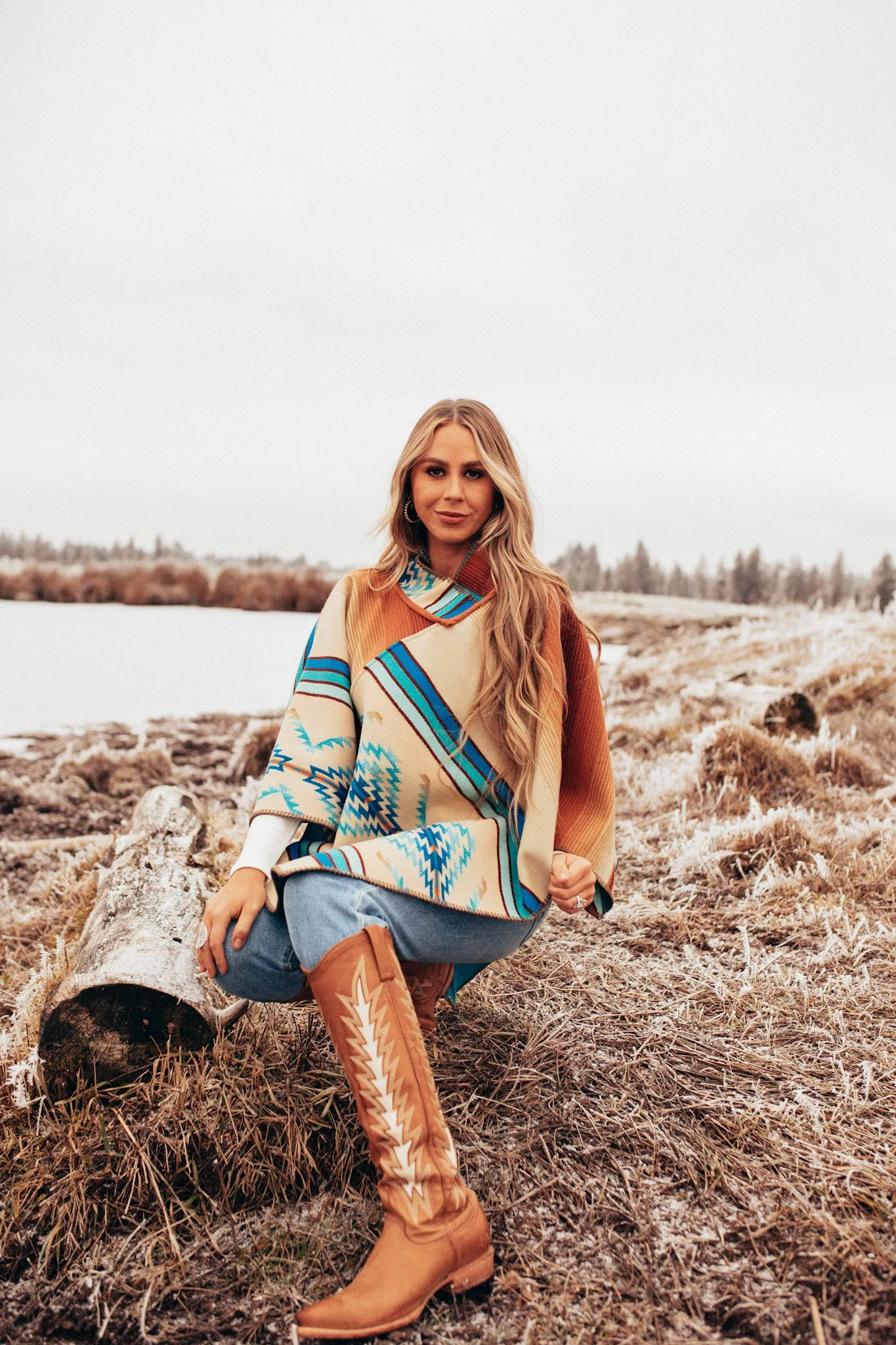 Pagosa Springs Poncho - Reversible