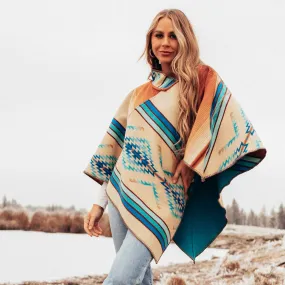 Pagosa Springs Poncho - Reversible