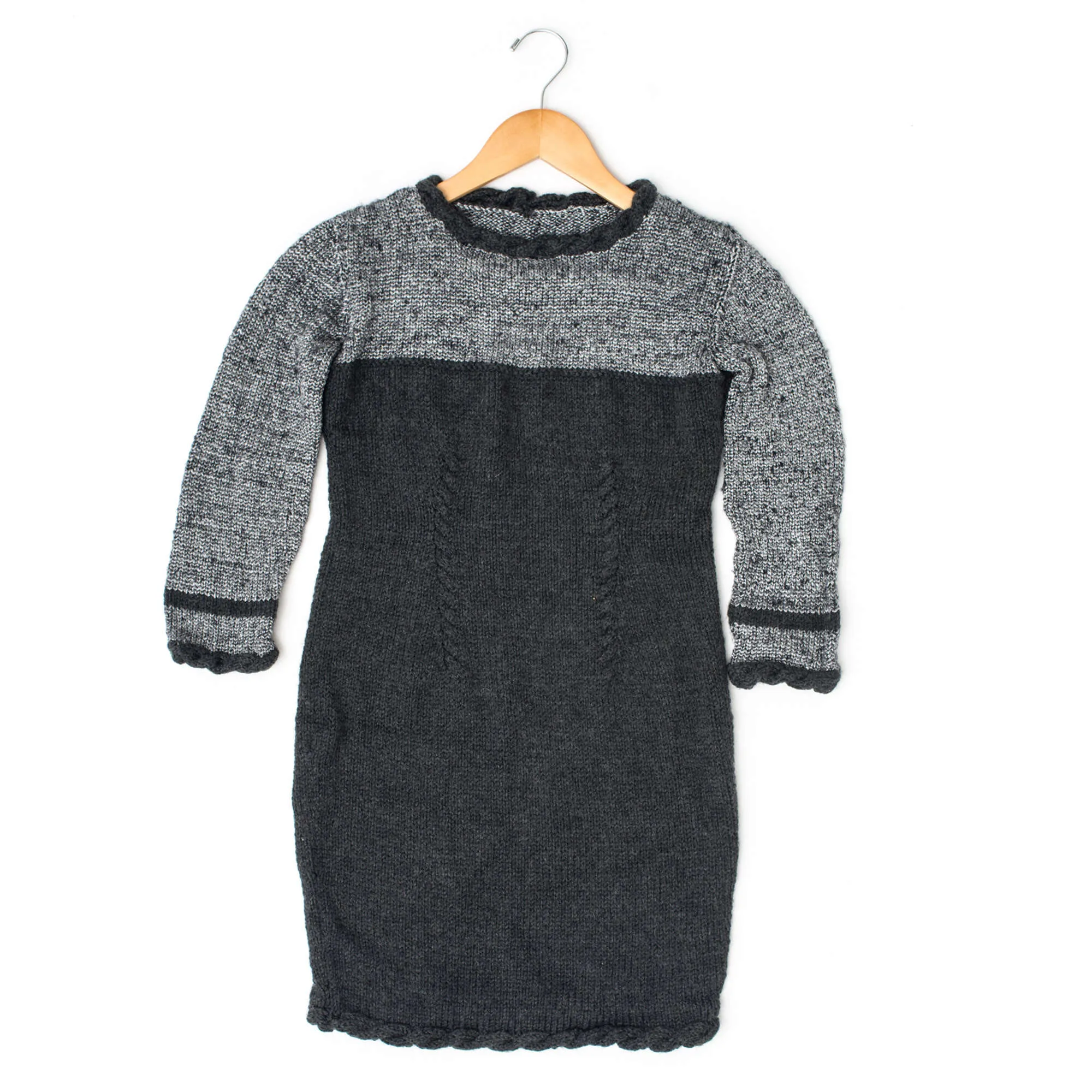 Patons Knit Little Black Dress