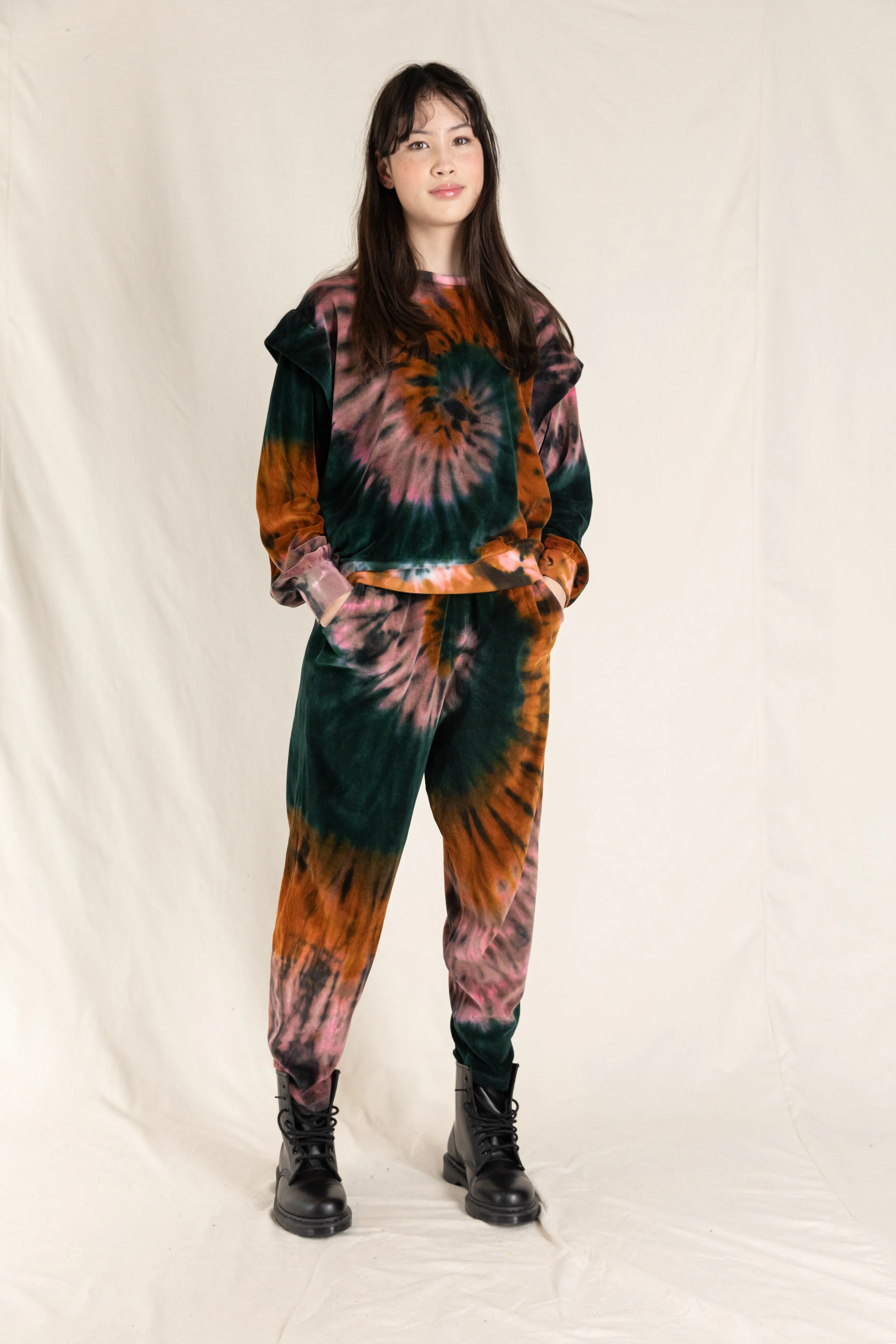 Peary Winter Parma Tie & Dye - Slouchy Sweatpants