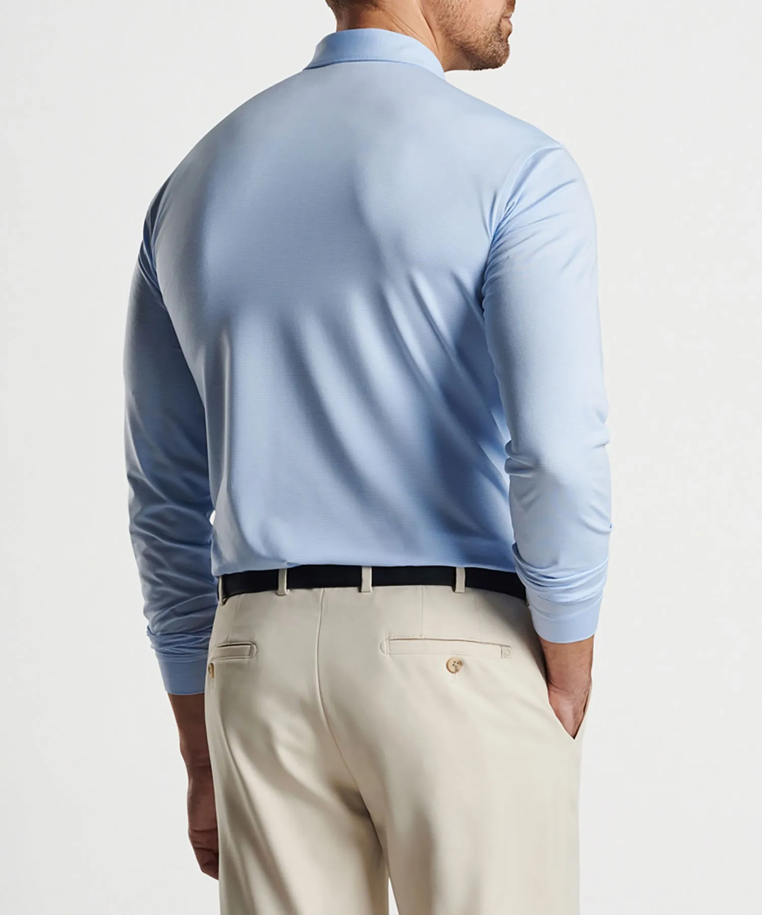 Peter Millar Long Sleeve Jubilee Performance Polo Shirt