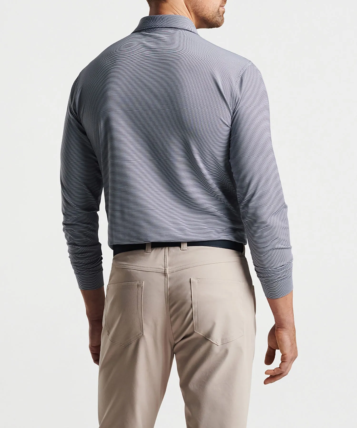 Peter Millar Long Sleeve Jubilee Performance Polo Shirt