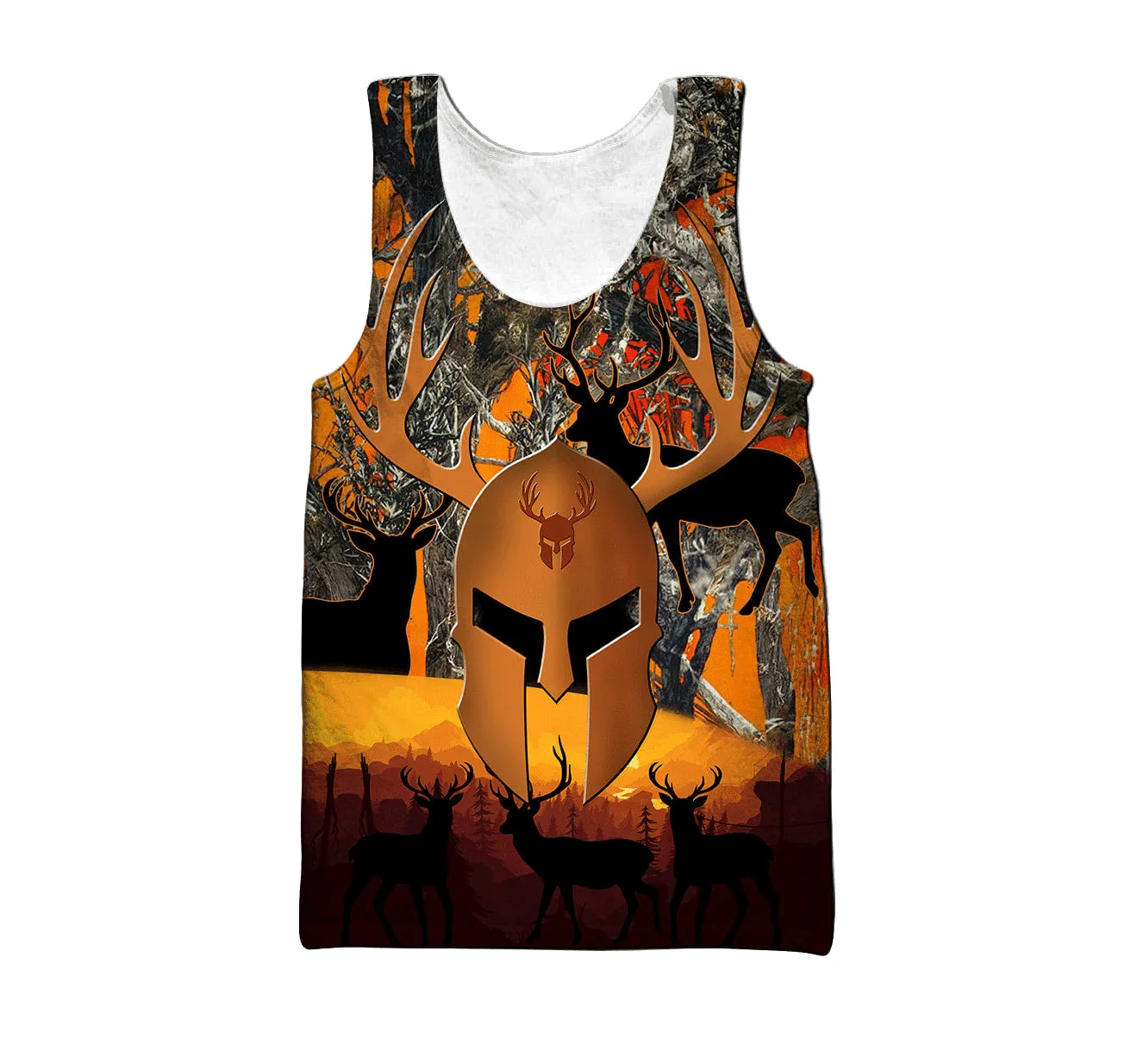 Premium Hunting For Hunter Jesus Men Tank Top - Christian Tank Top For Men