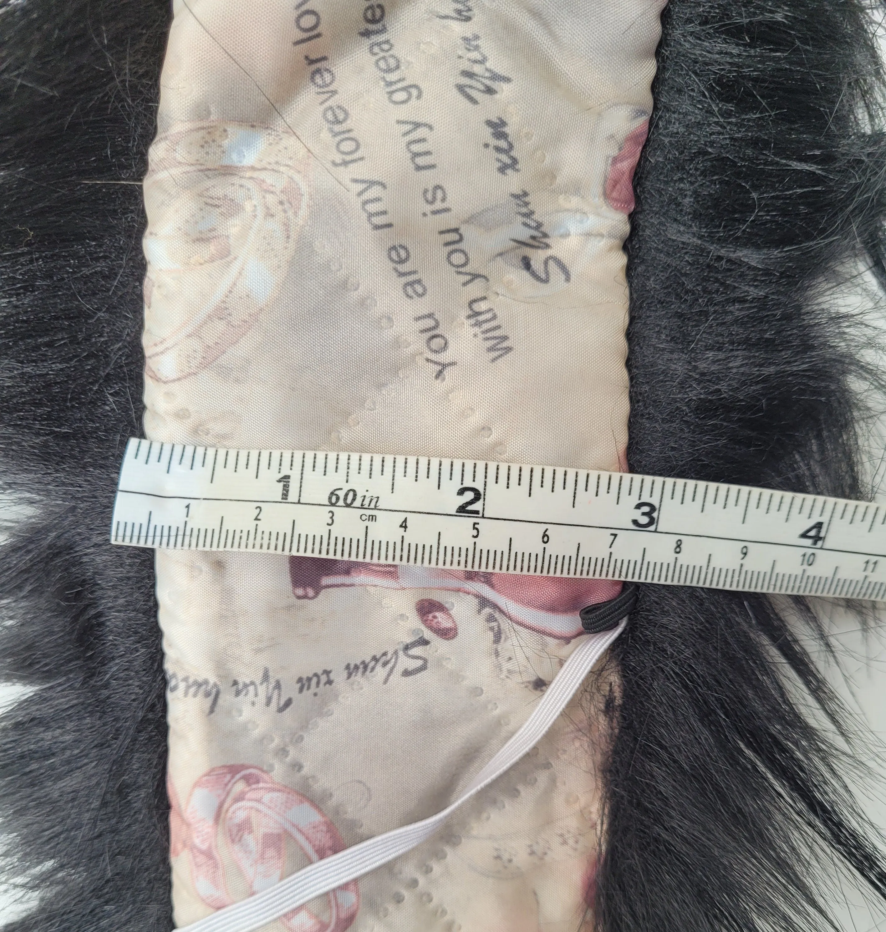 READY to SHIP Faux Fur Vegan Trim Hood 65-70 cm, Faux Fur Collar Trim, Fur Fabric, Fur Ruff, Faux Fur Hood, Hood Fur Jacket, Fur stripe Trim