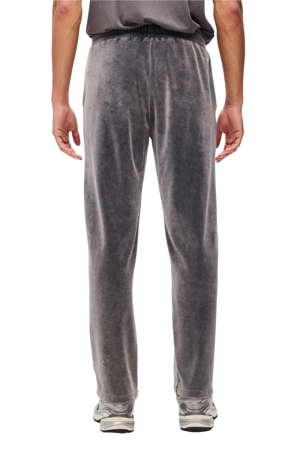 RELAXED VELVET SWEATPANTS