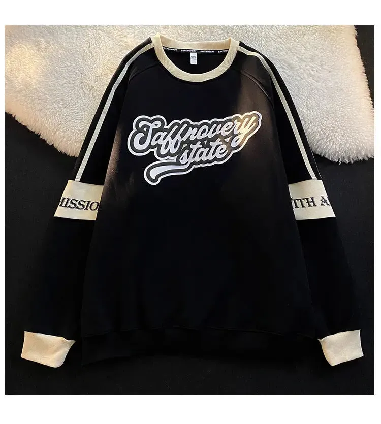 Retro Chenille Crew Neck Sweater