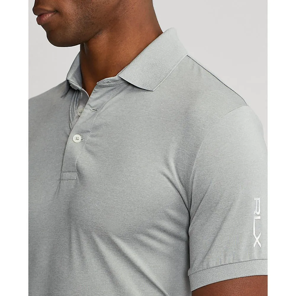 RLX Ralph Lauren Solid Airflow Performance Polo - Andover Heather