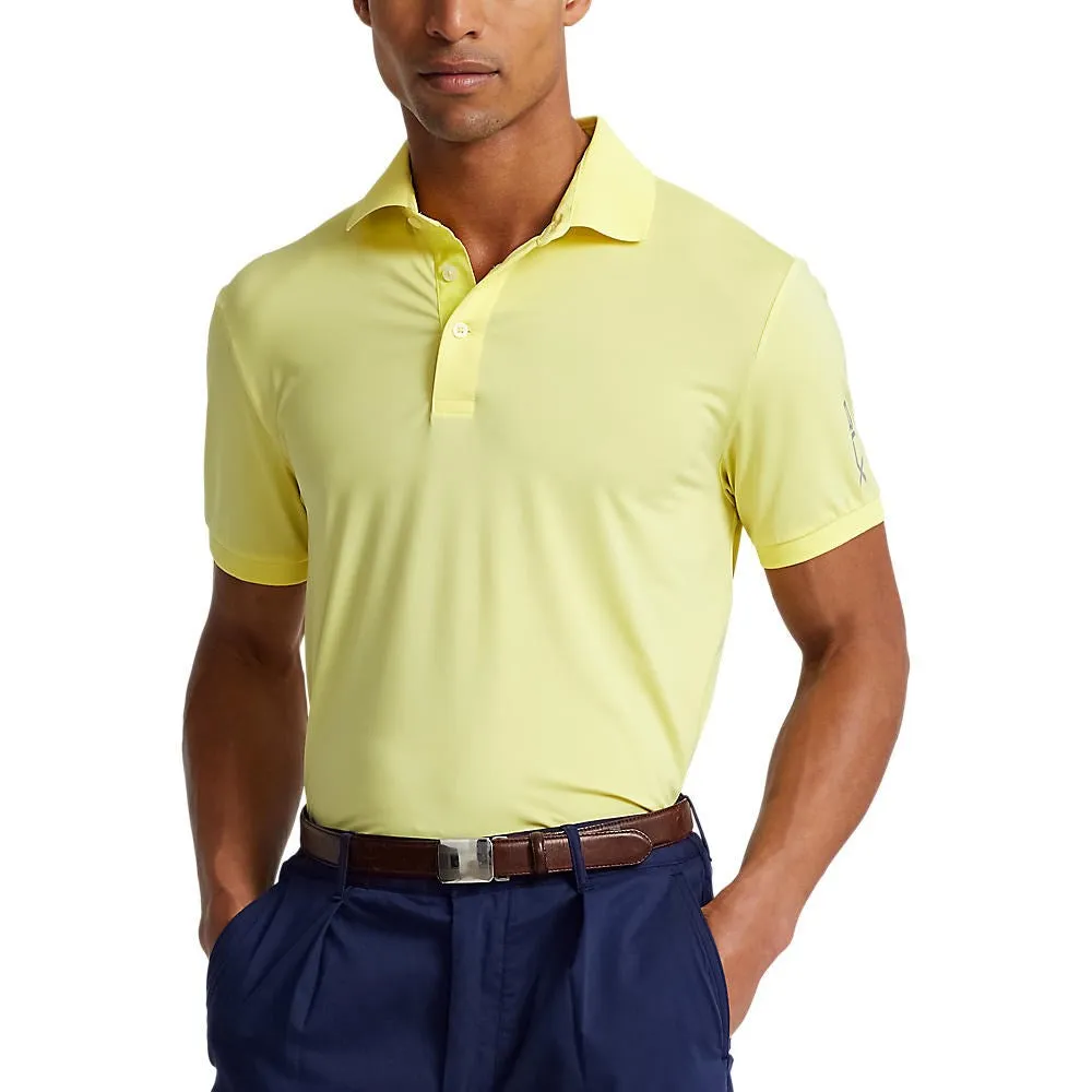 RLX Ralph Lauren Solid Airflow Performance Polo - Bristol Yellow