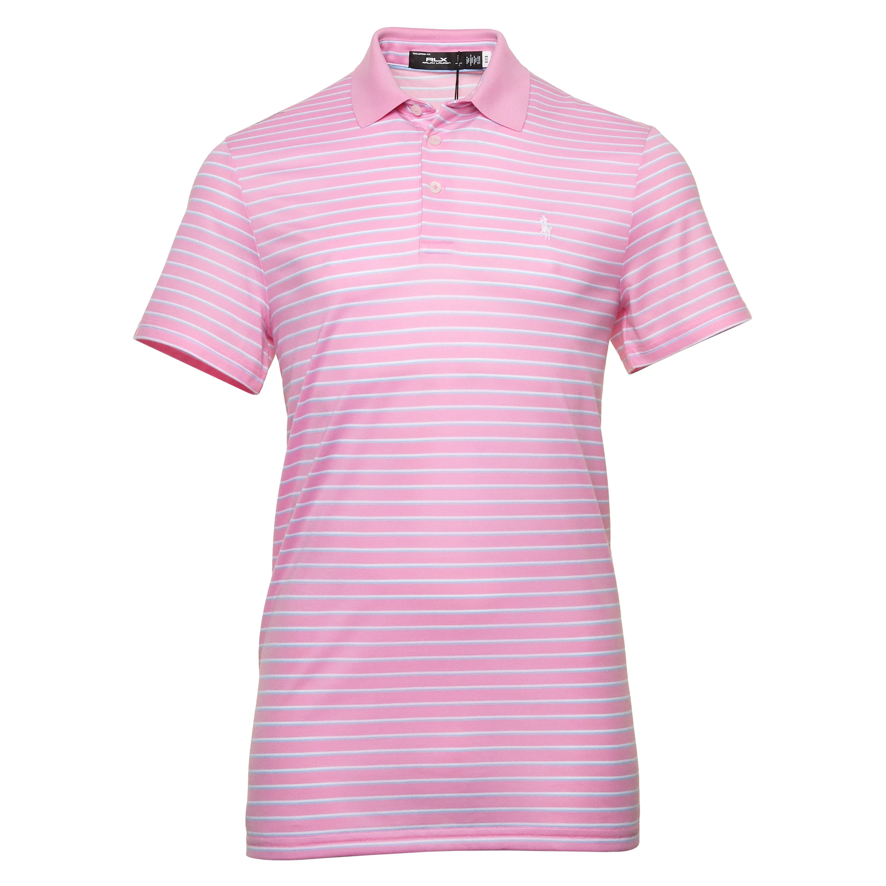 RLX Ralph Lauren Stripe Pique Polo Shirt