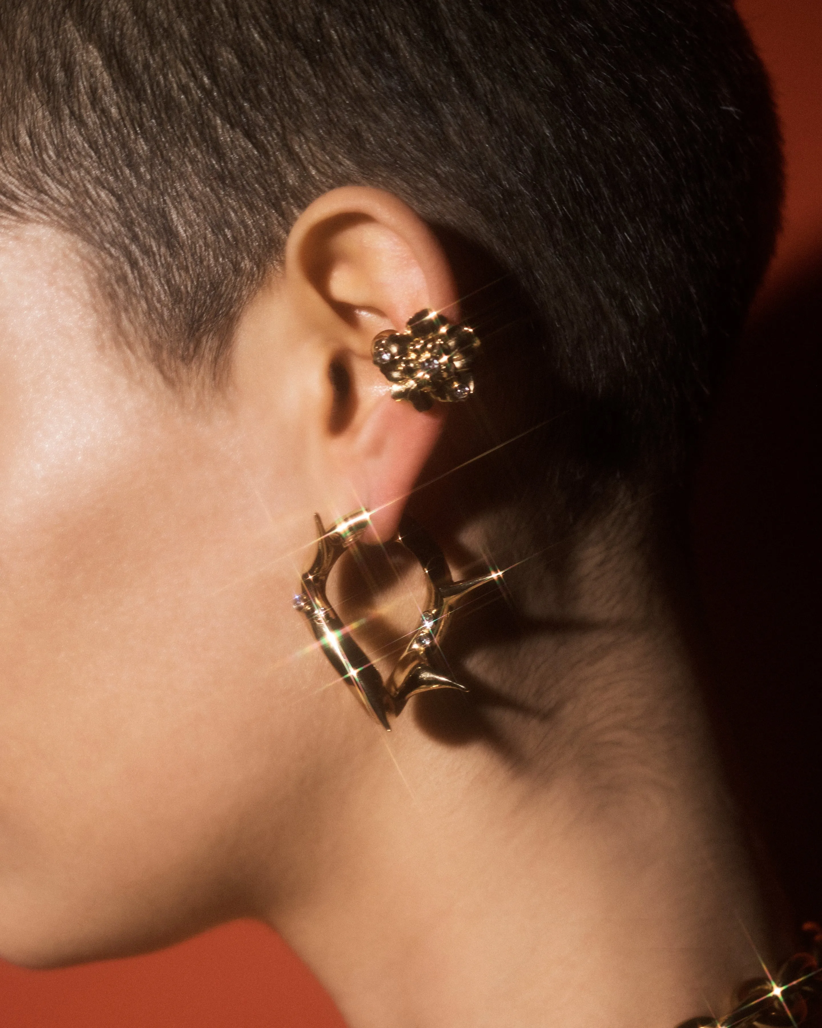 ROSE ETERNE EAR CUFF