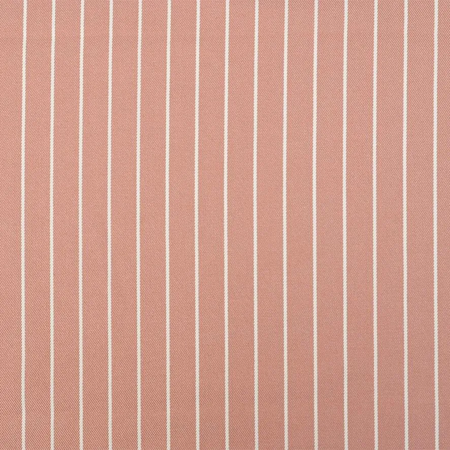 Rose White Stripes Twill 3577