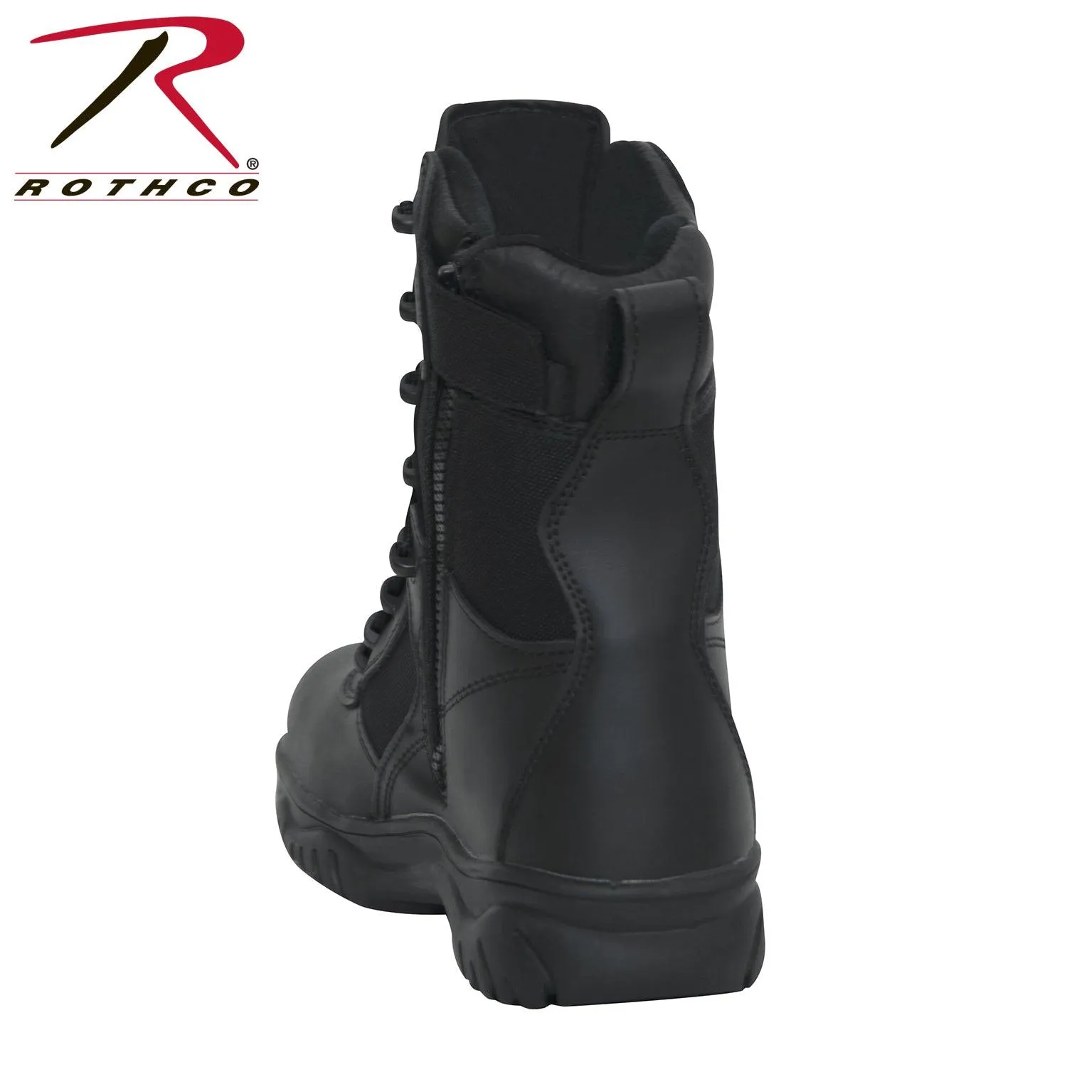 Rothco Forced Entry Tactical Boot With Side Zipper & Composite Toe - 8 Inch