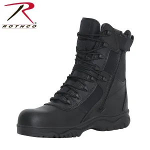 Rothco Forced Entry Tactical Boot With Side Zipper & Composite Toe - 8 Inch