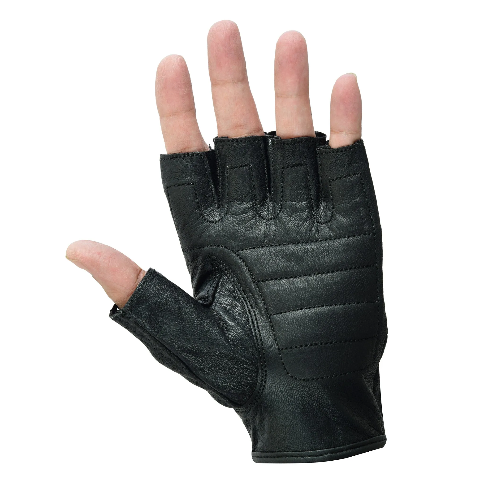 Sandover Perforated Fingerless Gloves