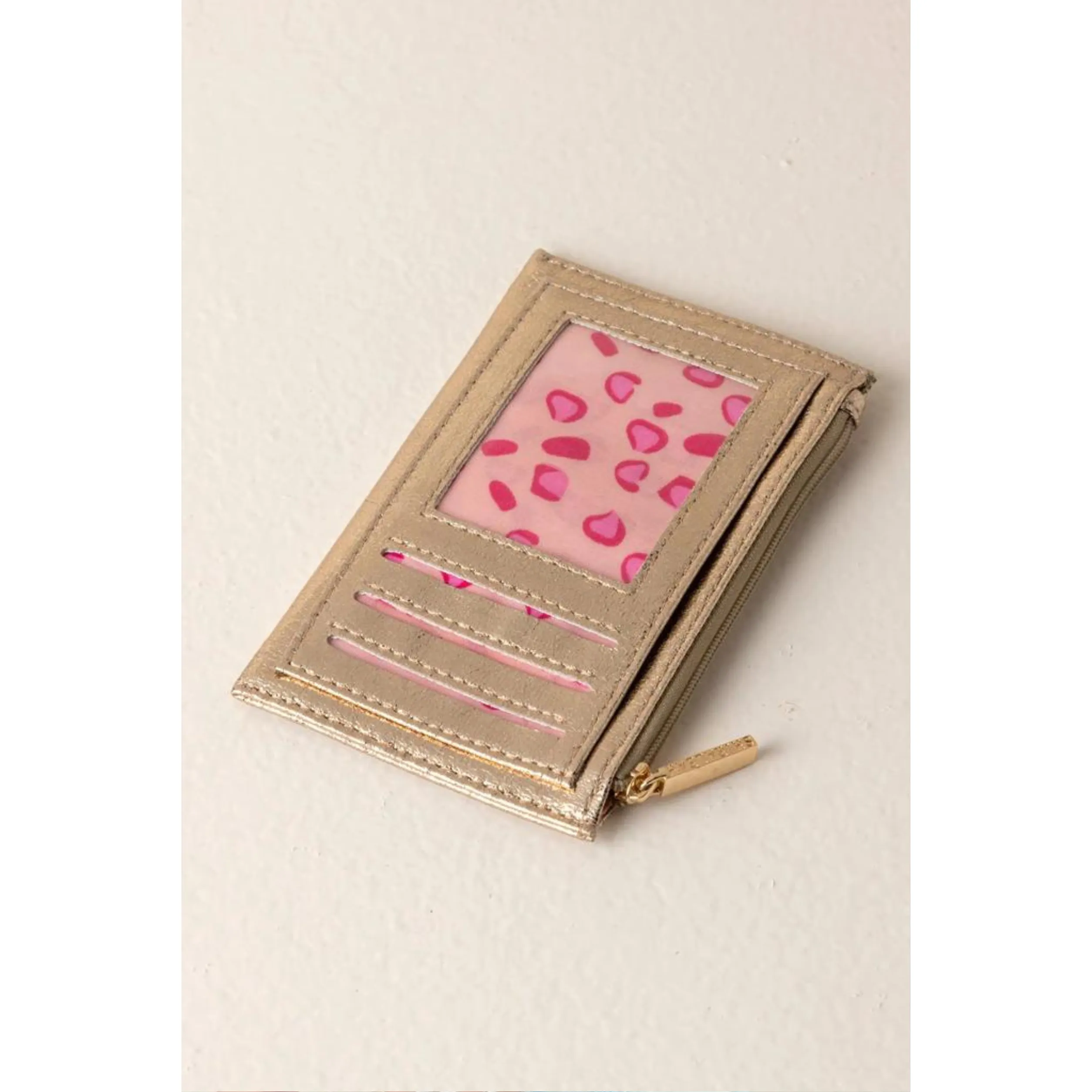 Skyler Metallic Card Holder