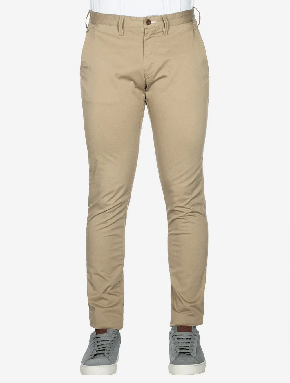 Slim Chinos Dark Khaki