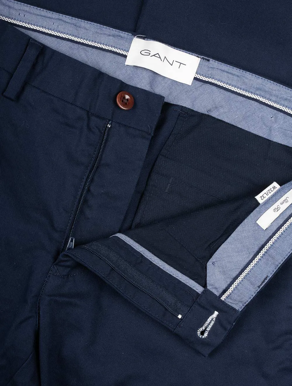 Slim Chinos Marine