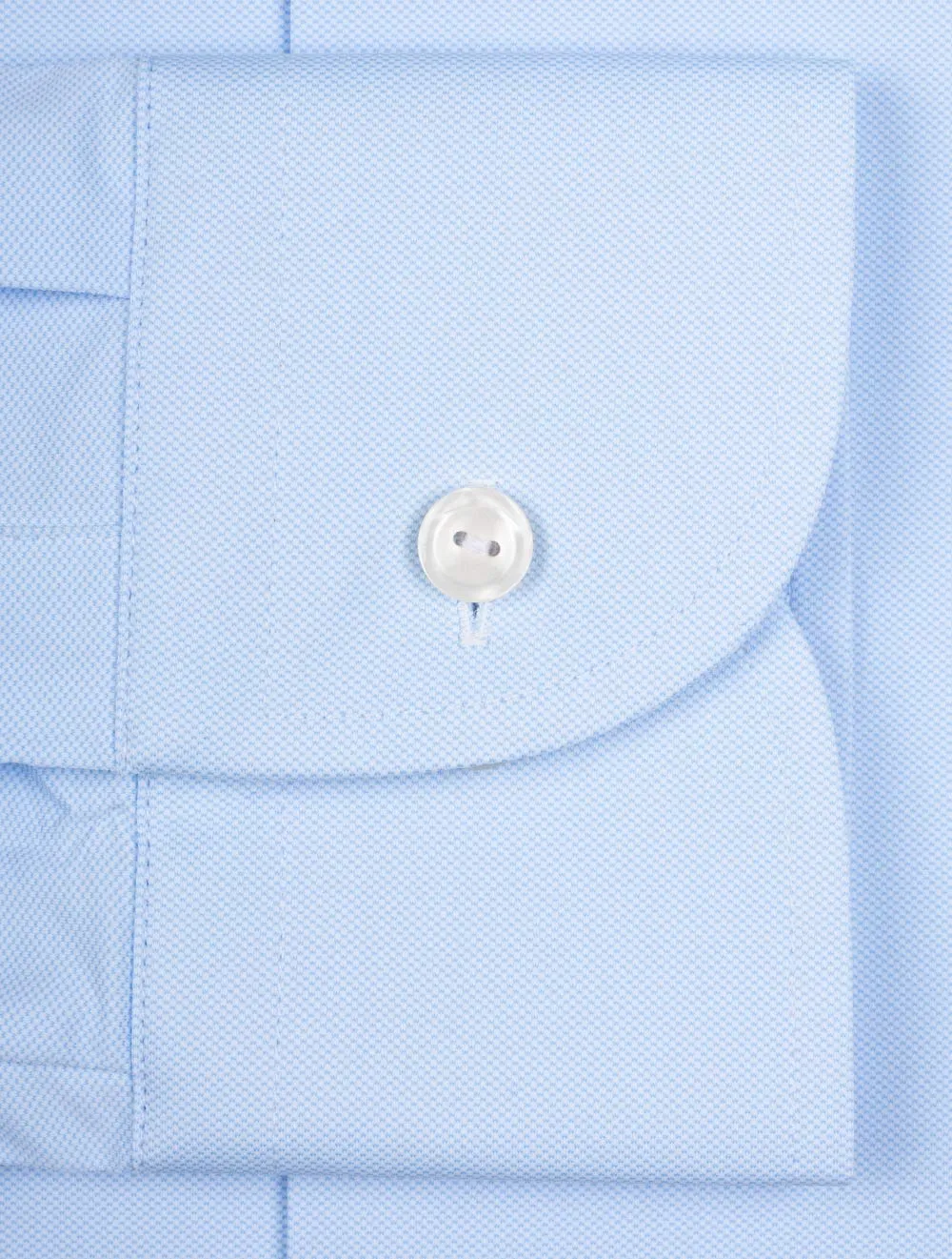 Slim Fit Four Way Stretch Shirt Blue