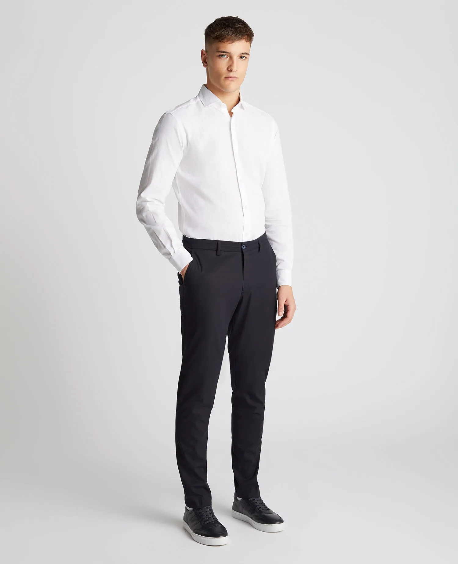 Slim Leg Stretch Smart Chinos