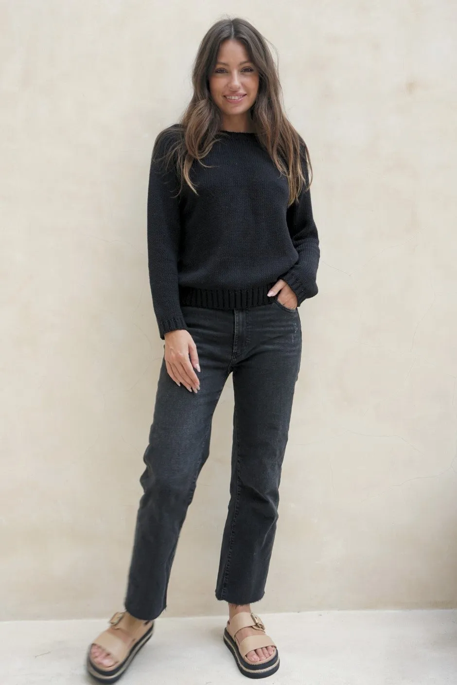 Sloan Crew Knit Sweater