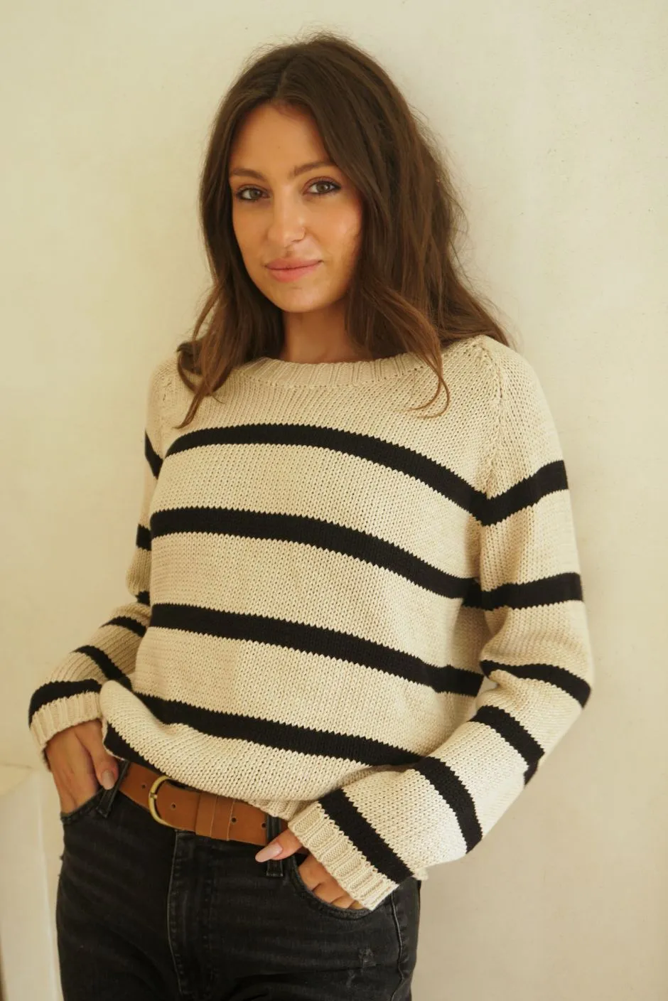 Sloan Crew Knit Sweater