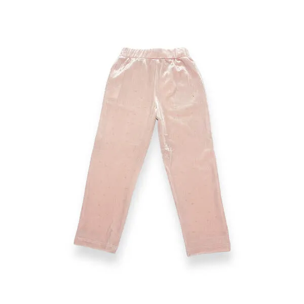 Sparkle Velvet Pink Pants