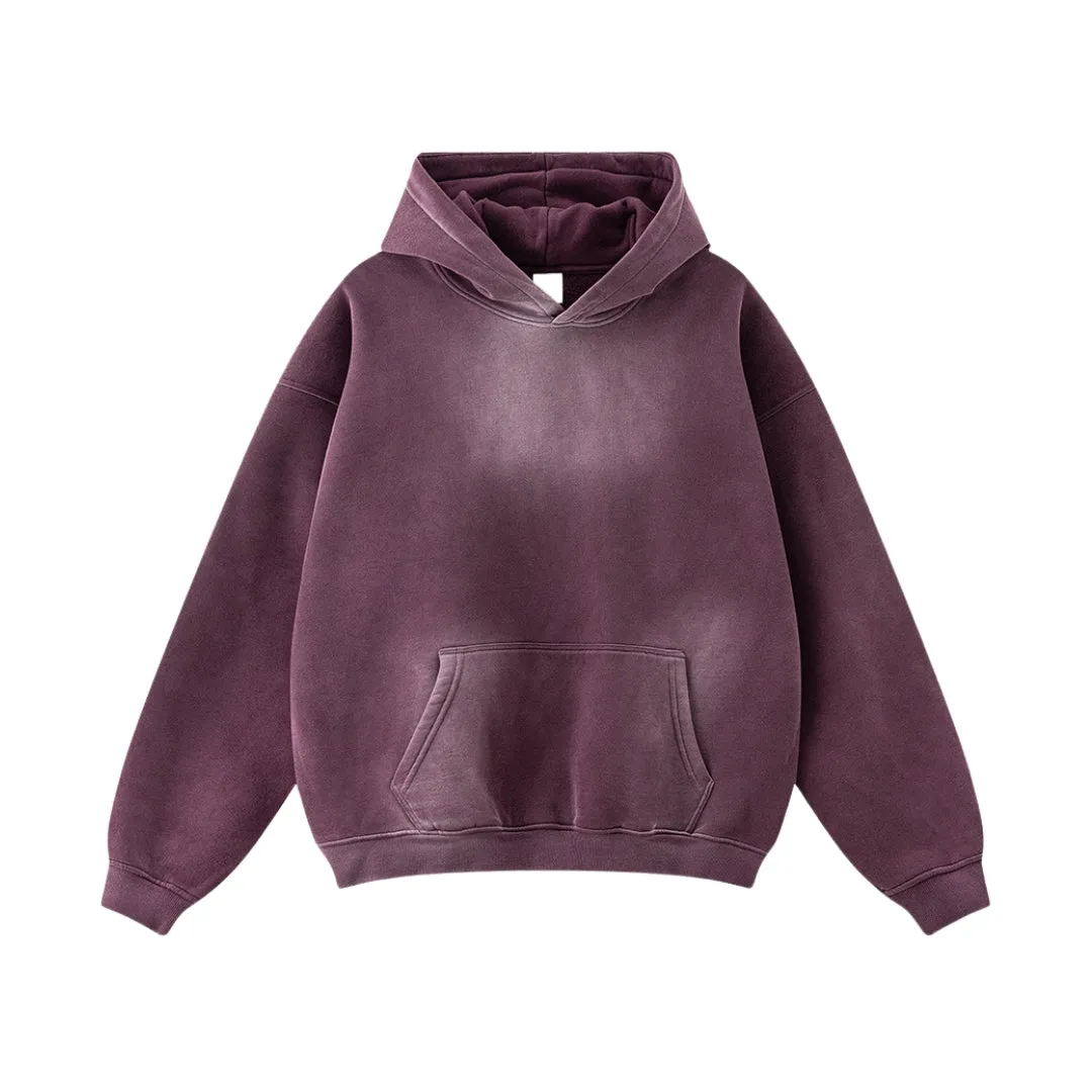 Spray Dye Velvet Hoodie & Sweatpants Setup WN7866