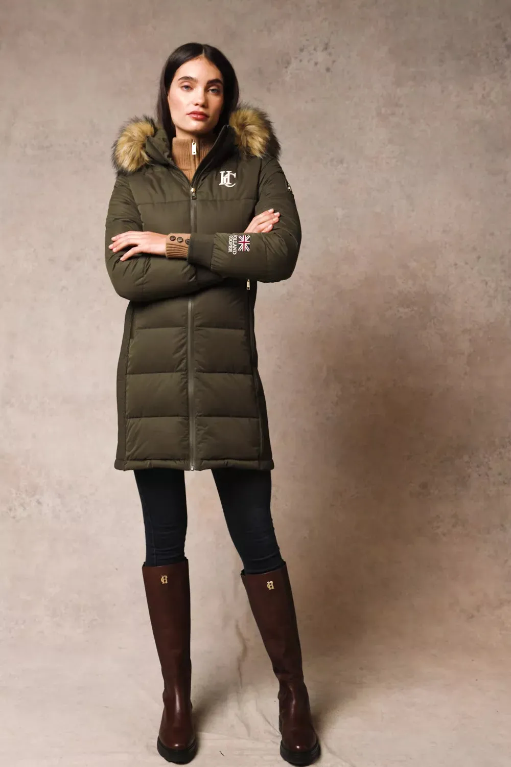 Team Padded Coat (Khaki)