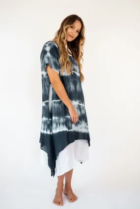 the Kealani Linen/cotton layered Dress