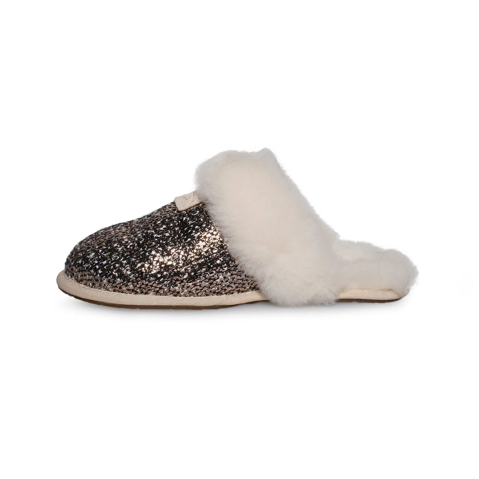 UGG Scuffette II Frill Bronze Slippers