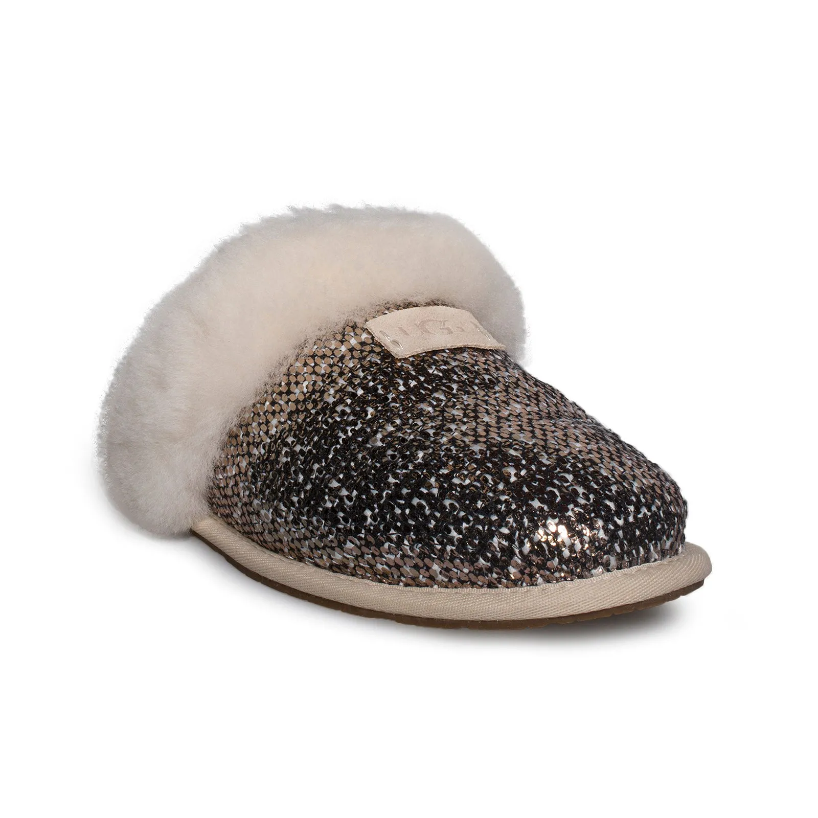 UGG Scuffette II Frill Bronze Slippers