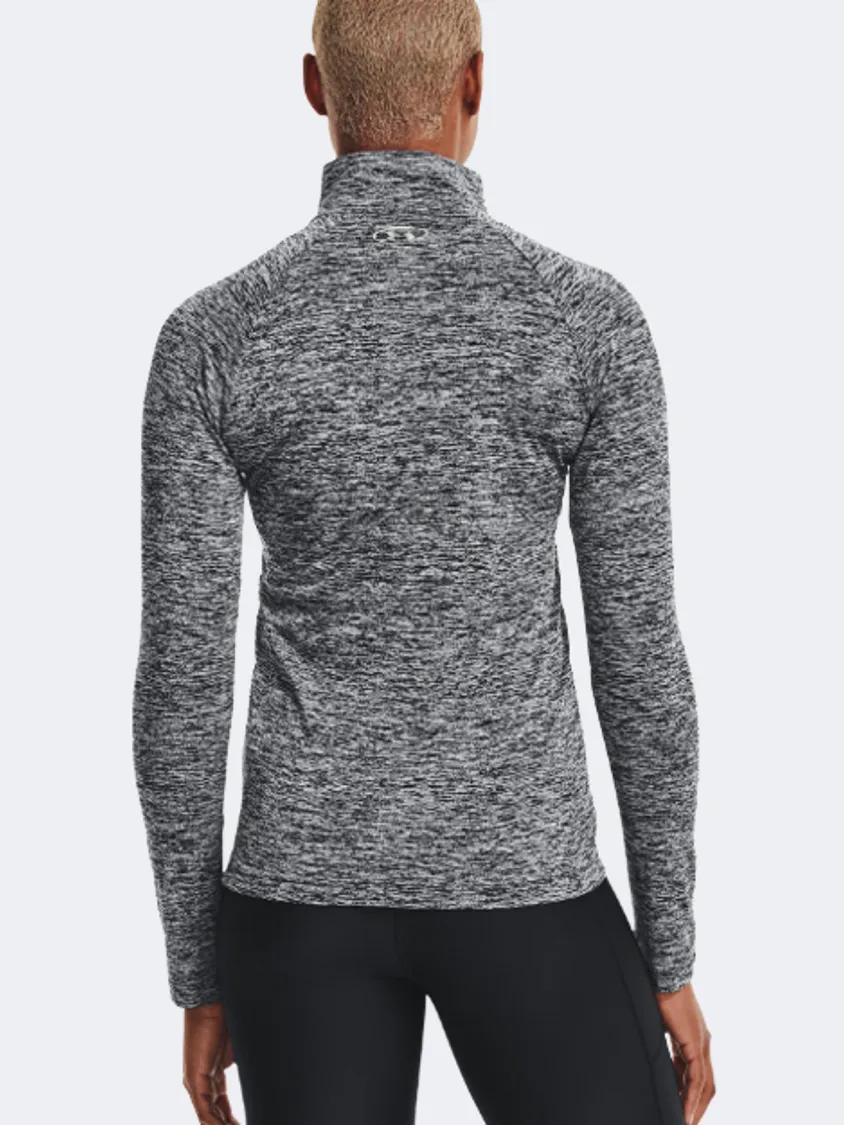 Under Armour Tech™ Twist &#189; Zip Women Training Sweatshirt Black/Silver