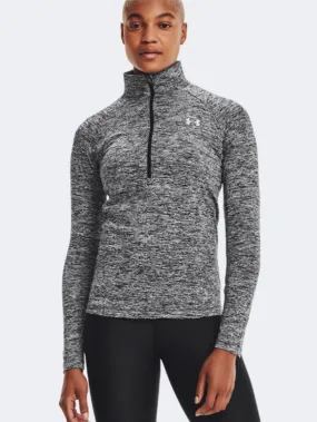 Under Armour Tech™ Twist &#189; Zip Women Training Sweatshirt Black/Silver