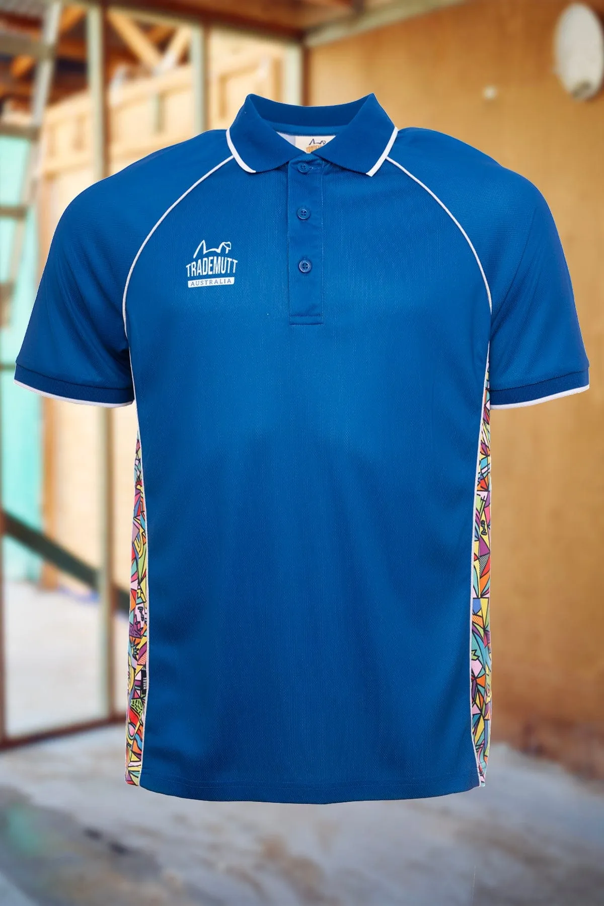 Unisex Sky Blue Bonza Polo