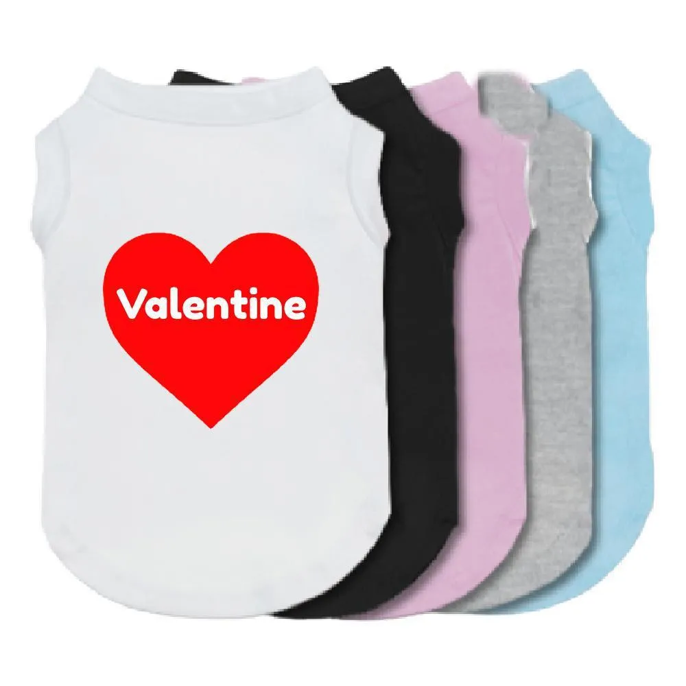 Valentine Heart Pet Shirt