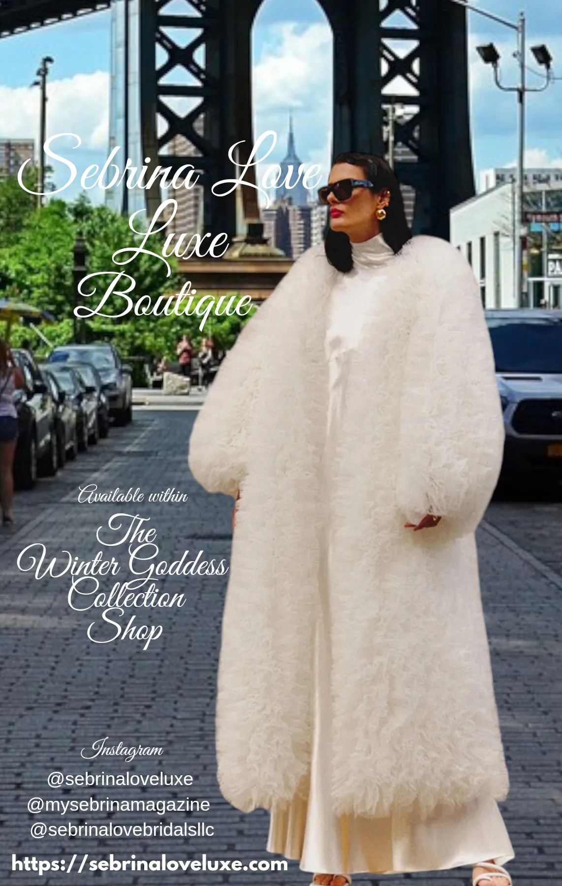 White Ruffled Tulle Maxi Coat